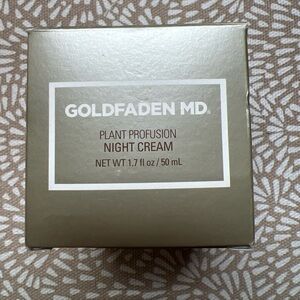 Goldfaden MD Plant Profusion Night Cream New In Box 1.7oz